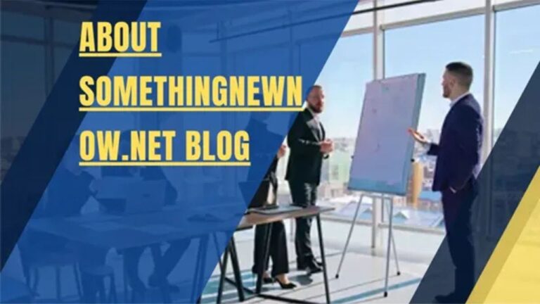 About SomethingNewNow.net Blog